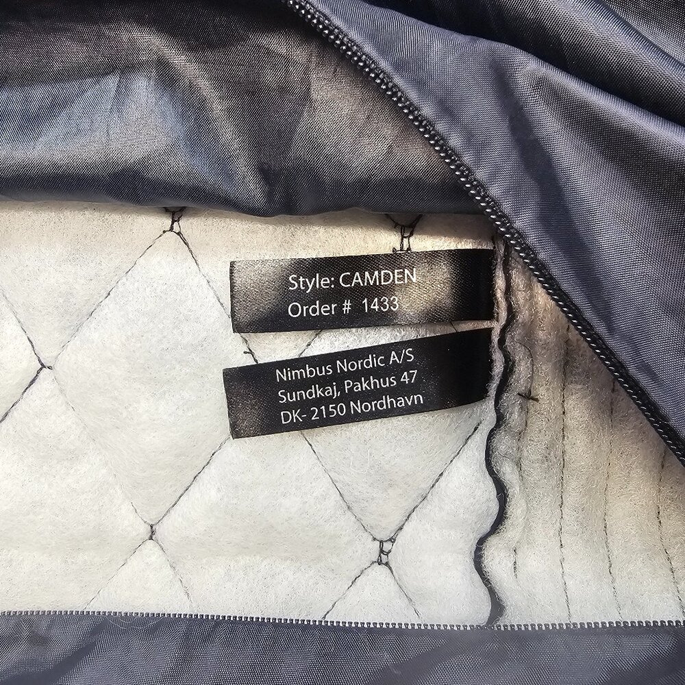 Nimbus The Camden Quilted Gilet/Bodywarmer Vest Mens XL  black full zip casual - Picture 8 of 15